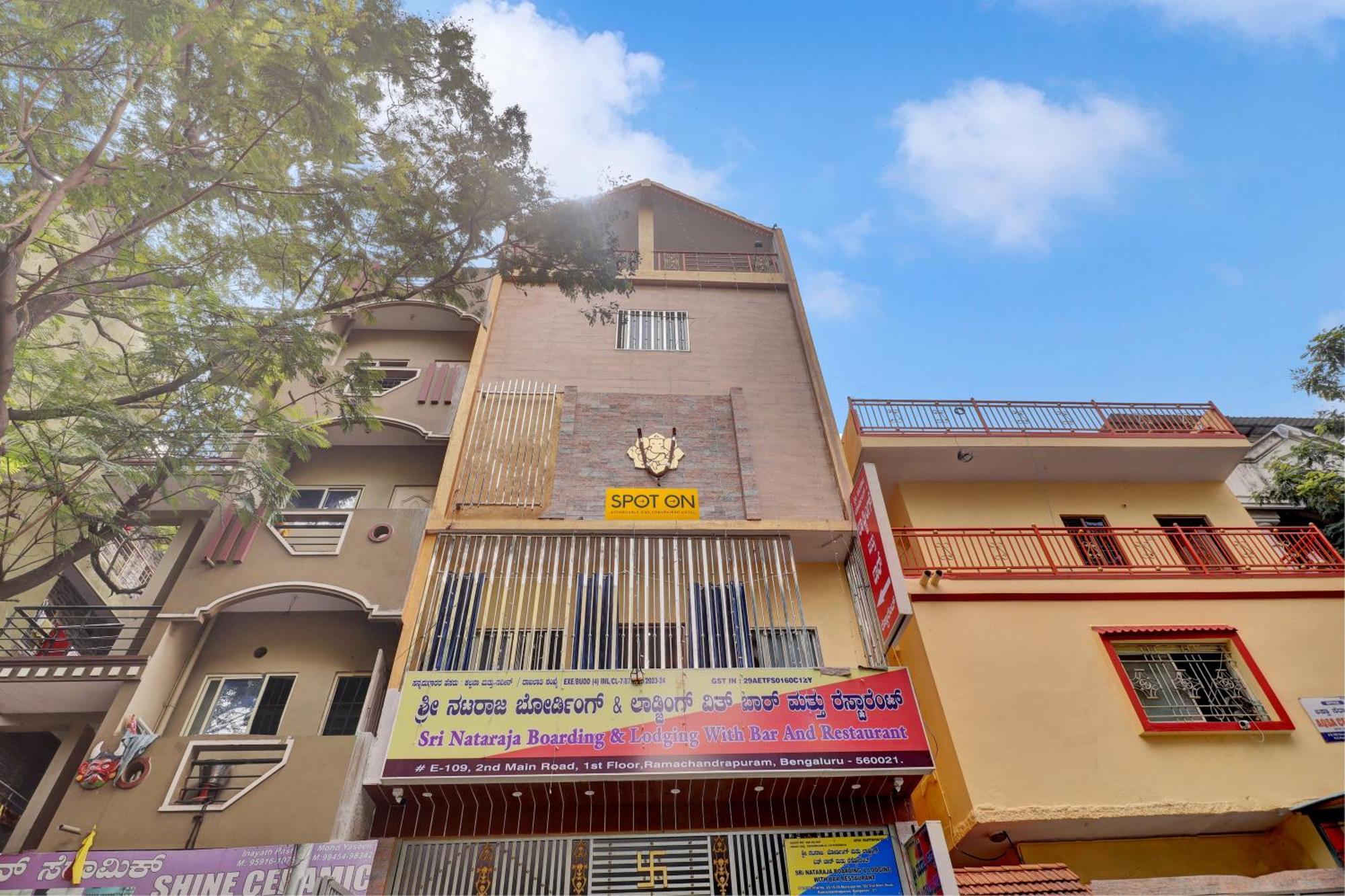 Spot On Sri Nataraja Lodge Bangalore Exterior photo